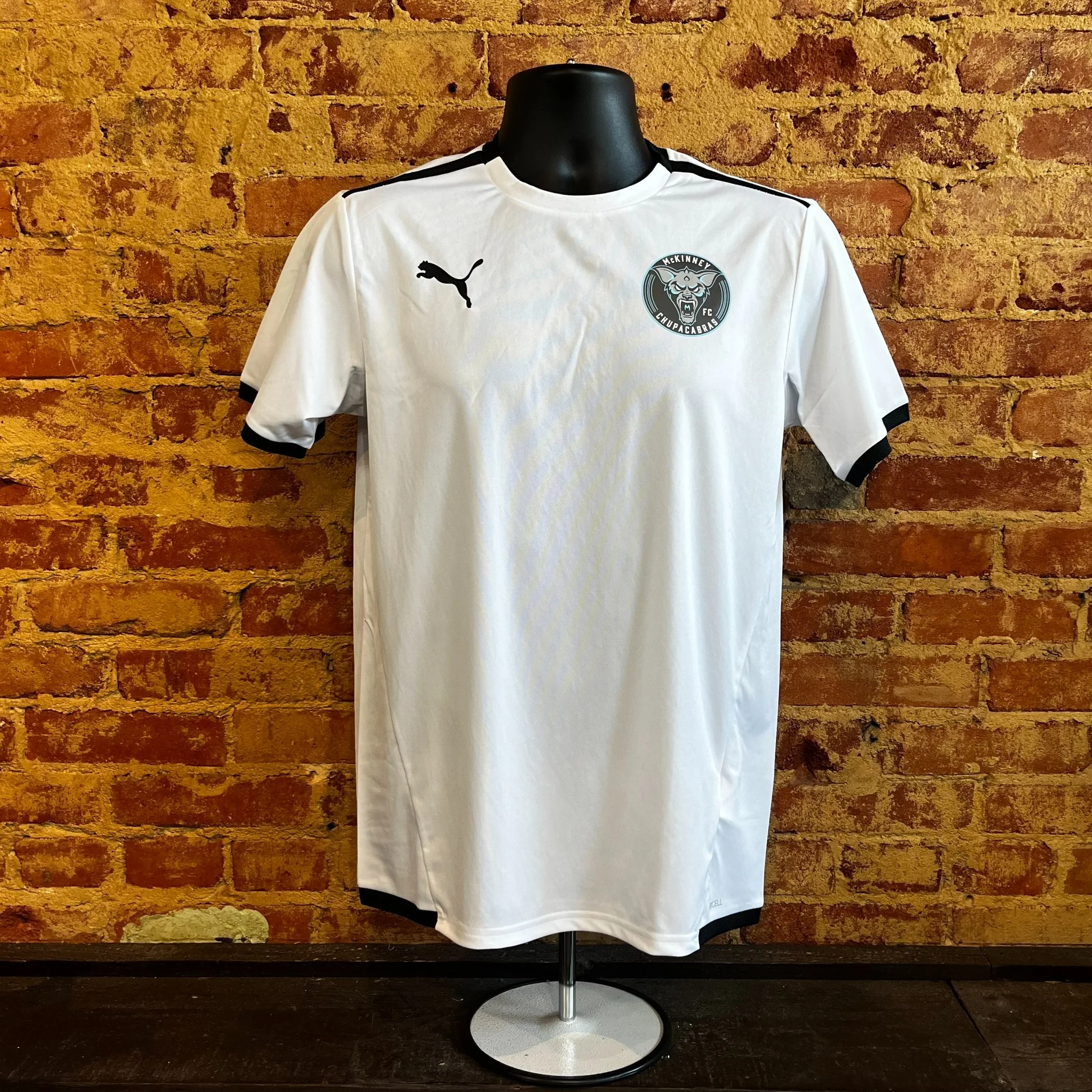 Iconic PUMA White Training Jersey — McKinney Chupacabras FC